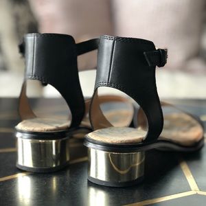 Sam Edelman Shoes - Sam Edelman, Teri, Low Heel Strap Sandal Blk 8.5 Sam Edelman Shoes - Sam Edelman, Teri, Low Heel Strap Sandal Blk 8.5